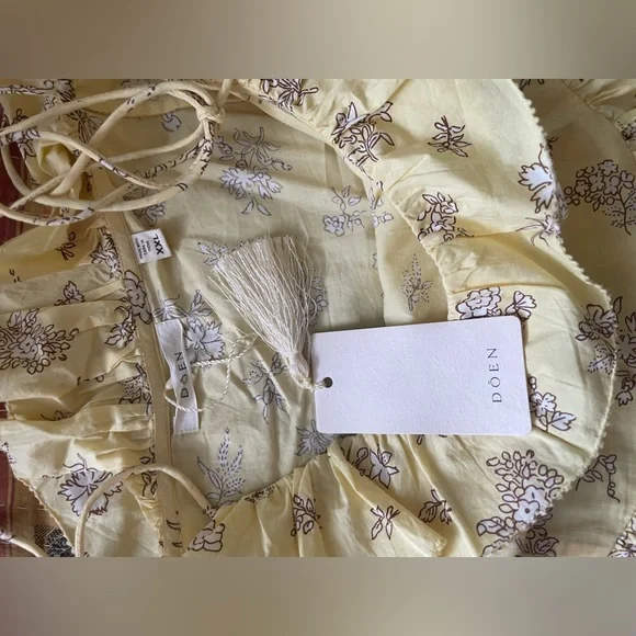 Doen Wendelin Dress in Sunshine Bouton De Rose XXL - Picture 5 of 6